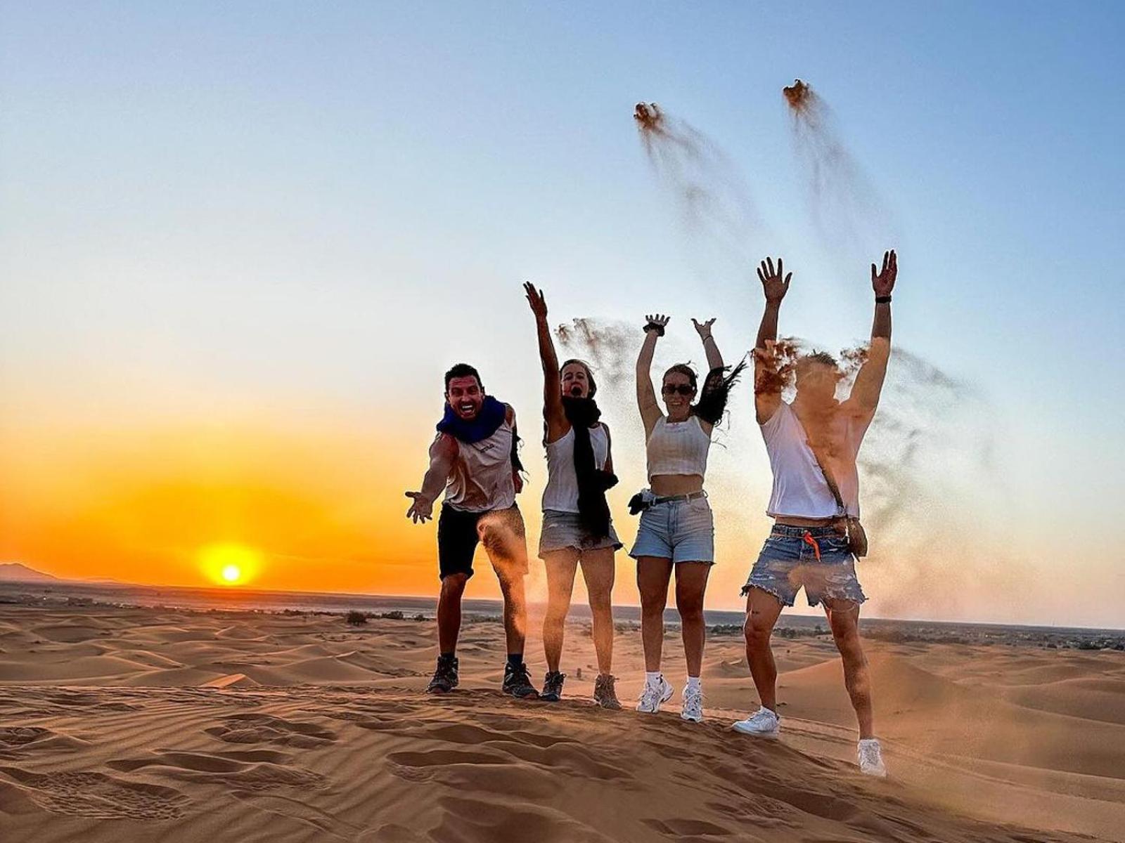 Zahra Luxury Desert Camp Мерзуга Екстер'єр фото