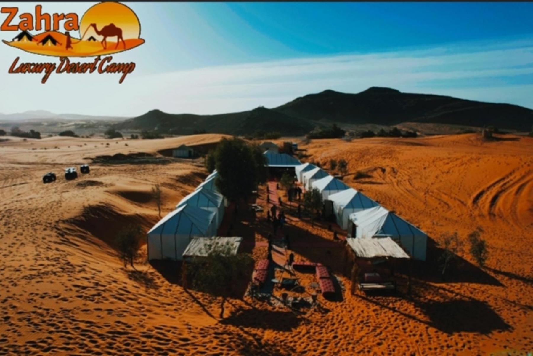 Zahra Luxury Desert Camp Мерзуга Екстер'єр фото